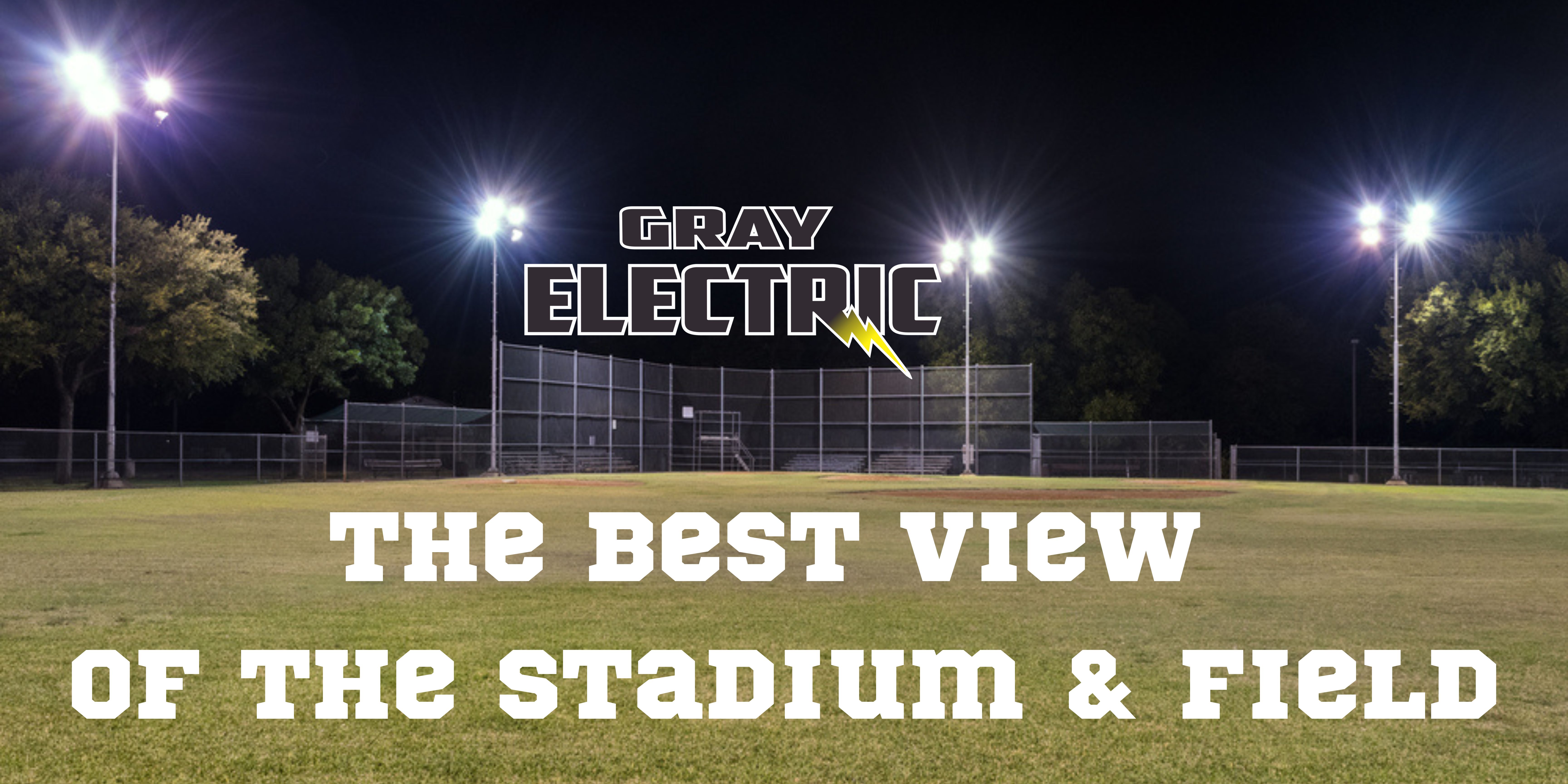 The Best View of the Stadium and Field