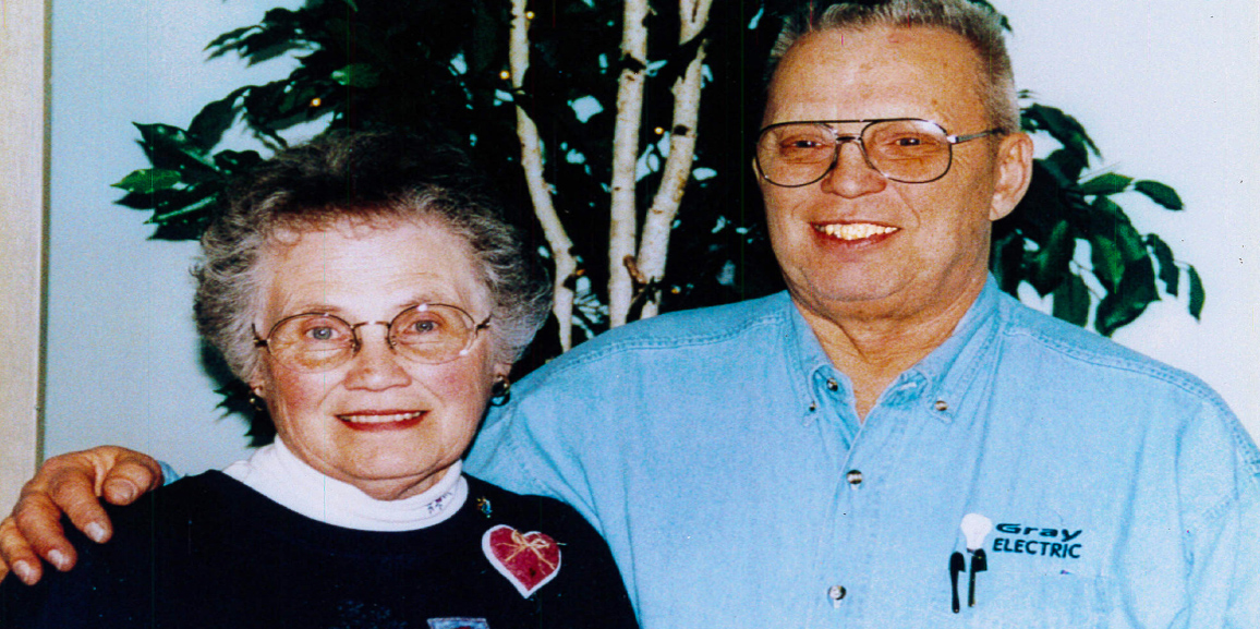 Founders Bob and Evelyn Gray